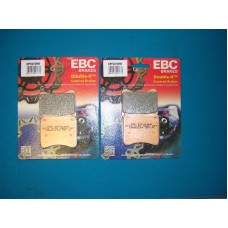 EBC Brakes EPFA Sintered Fast Street and Trackday Pads Front - EPFA16HH EBC Brakes EPFA Sintered Fast Street and Trackday Pads Front - EPFA16HH